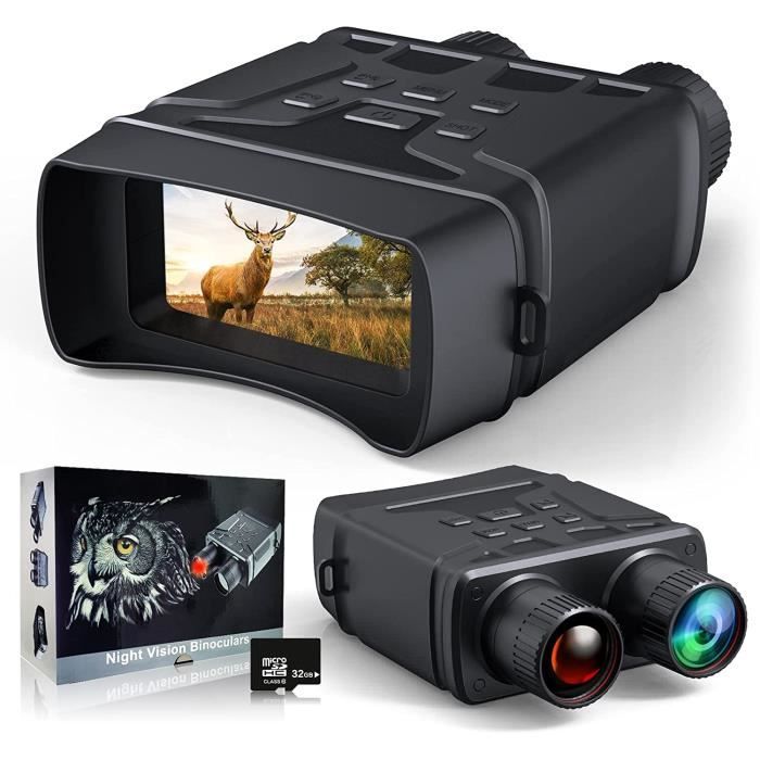 Jumelles Vision Nocturne Numérique Avec Enregistrement Vidéo Et Infrarouge Pour La Chasse