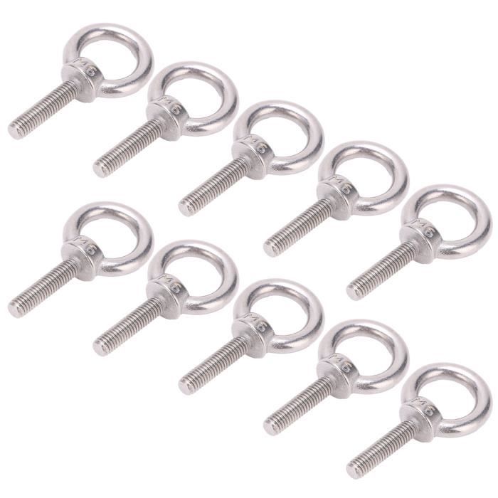 Boulon à œil M14 X 120mm Avec écrou Rondele – Acier Inoxydable 304