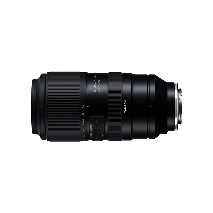 Objectif zoom TAMRON 50-400mm F/4.5-6.3 Di III VC VXD pour Sony E - Garantie 5 ans