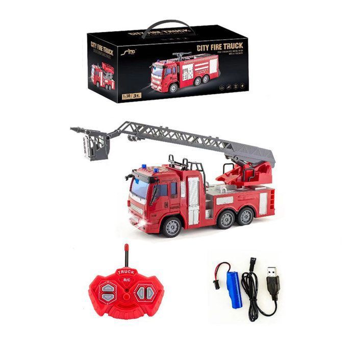 Voiture jouet de lutte contre l incendie TD 7 29 11cm