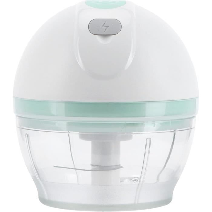 MINI ROBOT CULINAIRE Hachoir à L'Ail éLectrique LéGumes Chili Viande