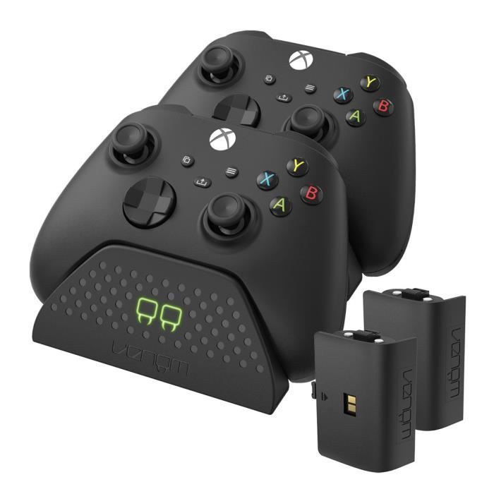 Double chargeur rapide + 2 batteries pour manette XBOX Series S | X - Dock  , station de charge