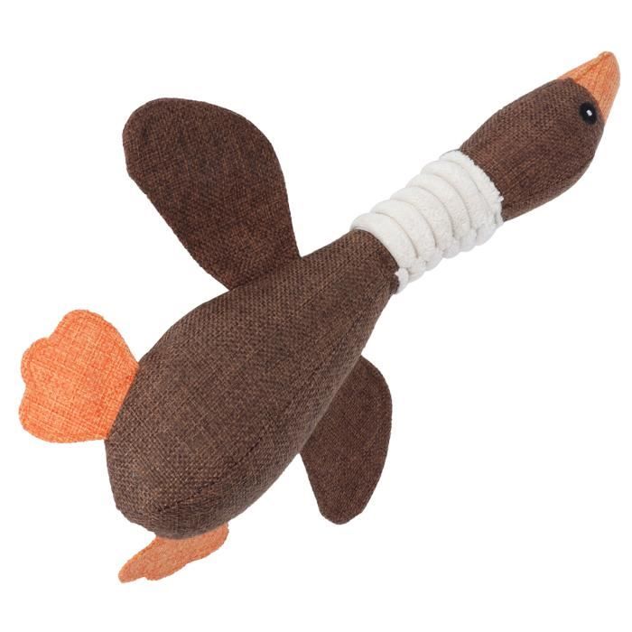 Jouet Pour Chien Canard Géant En Peluche - Pour Mastication, Jeu Interactif, Lavable - 50 Cm, Idéal Maison & Extérieur - 2