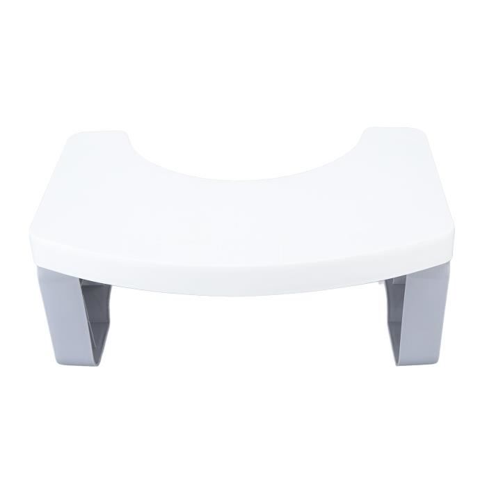 Tabouret De Toilette En Bambou Pliable - 17 Cm De Haut, Coussinets Antidérapants, Ergonomique Pour Constipation/hémorroïdes