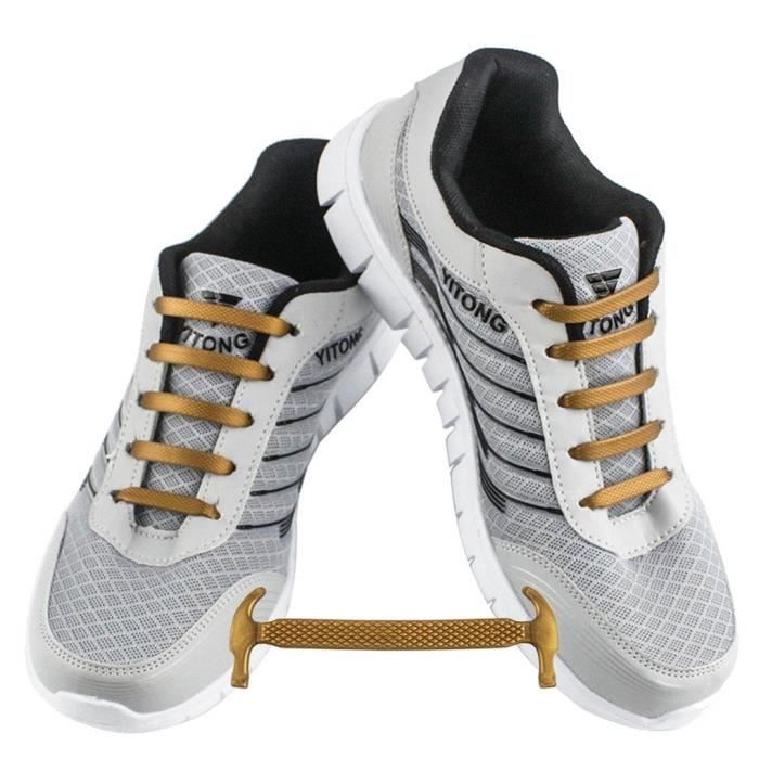 chaussures lacets elastiques