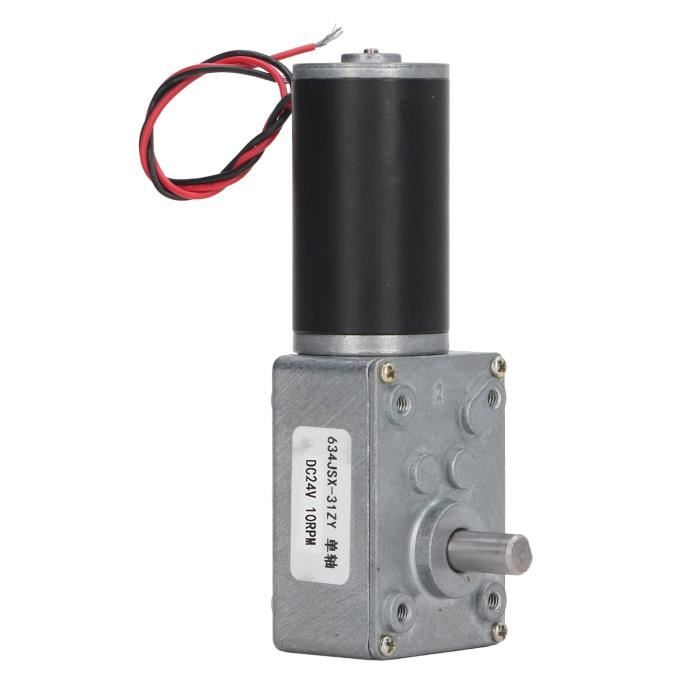 SALUTUYA Moteur à engrenages à courant continu Moteur de réduction de vitesse avec arbre de