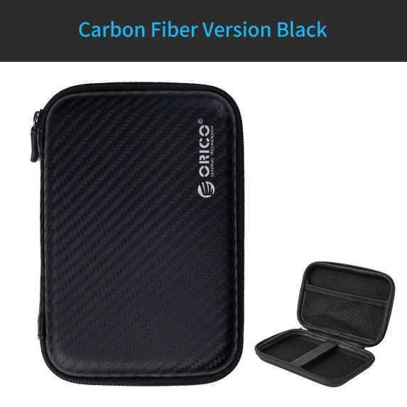 ORICO Étui de Protection Disque Dur Externe Étanche 2.5'' pour Organiser Les HDD SSD 2.5 Pouces