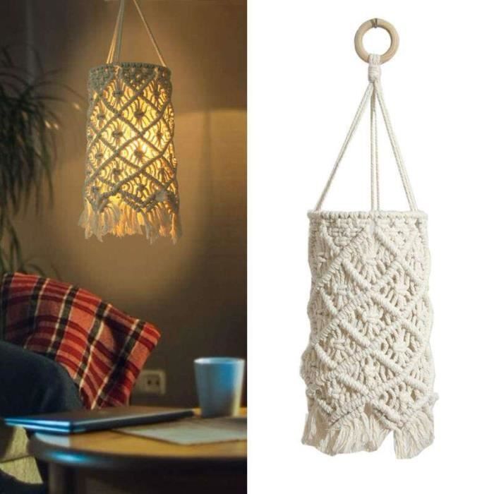 Rideau Macramé De Style Bohème Tissé à La Main - | La Boutique Déco