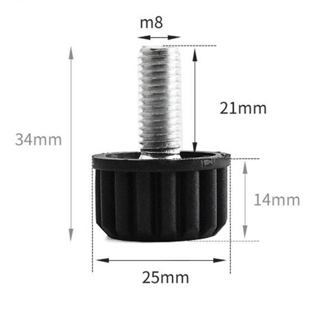 20pcs Pieds De Nivellement Meuble Réglable Pied Réglable