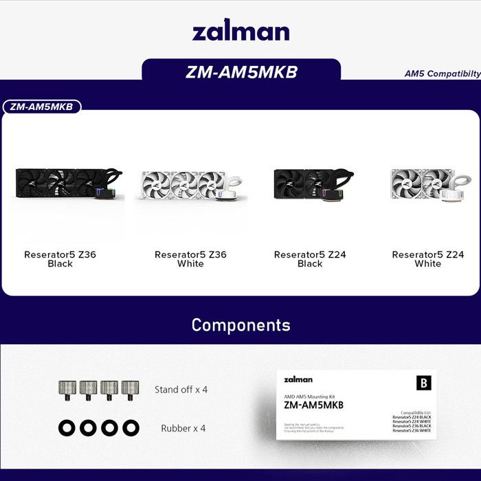 Zalman ZM AM5MKB - vue 1