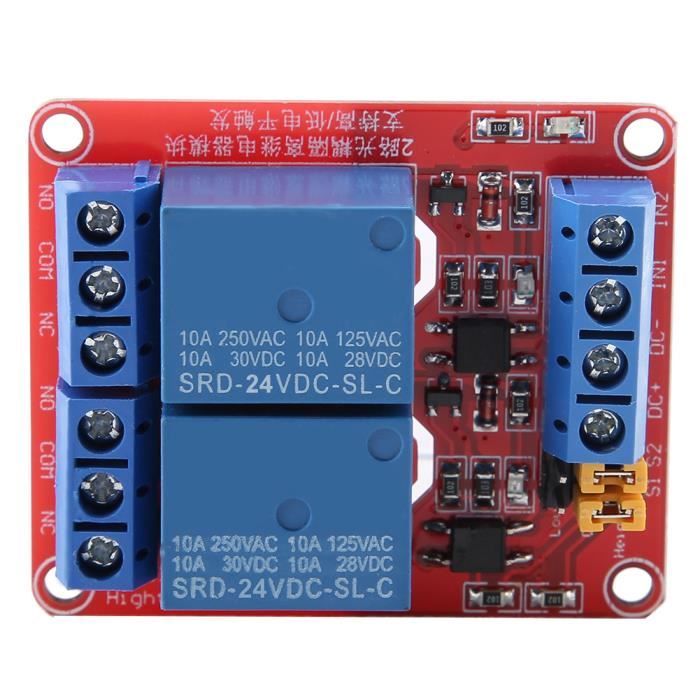 Module Relais 8 Canaux 5V Optocoupleur – Haut/Bas Trigger – Contrôle Stable & Sûr