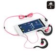 NGS Oreillettes pour Sportifs Triton Rose Ipx8 avec Micro pour Smartphone-1