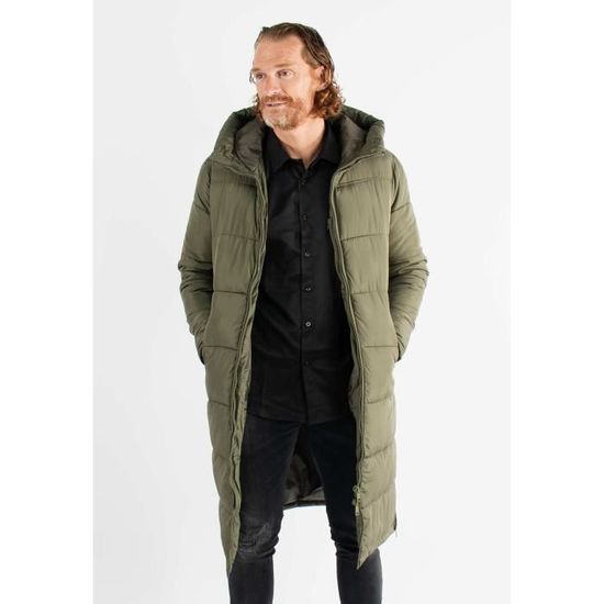 Doudoune longue homme Paragoose kaki Diego - kaki - XS Kaki - Cdiscount Pr??t-?�-Porter