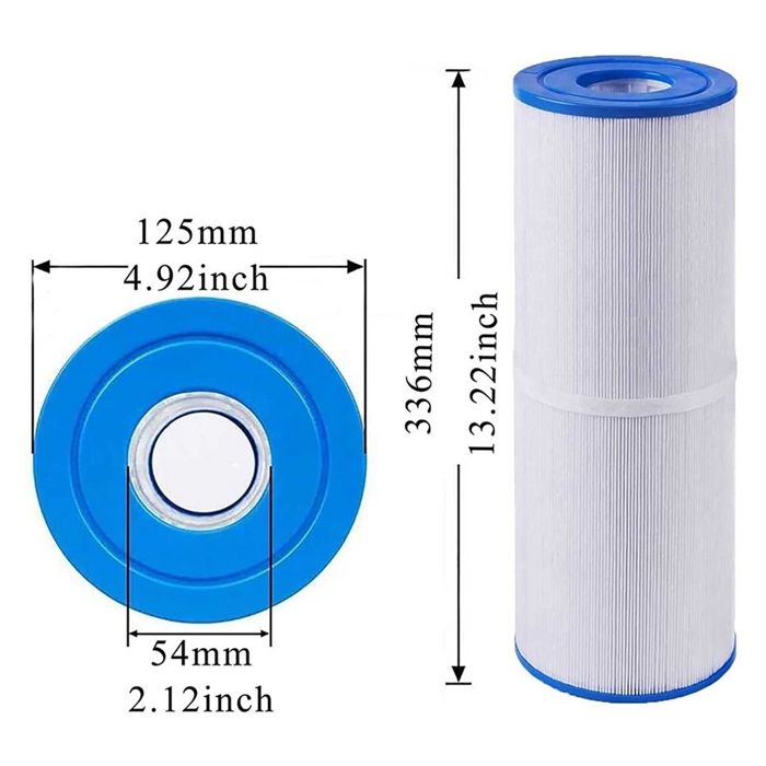 Lot De 2 Filtres De Spa Hautes Performances 4CH-949, PWW50L, FC-0172, SC757 - Filtres De Rechange Pour Jacuzzi Et Baignoires à Remous