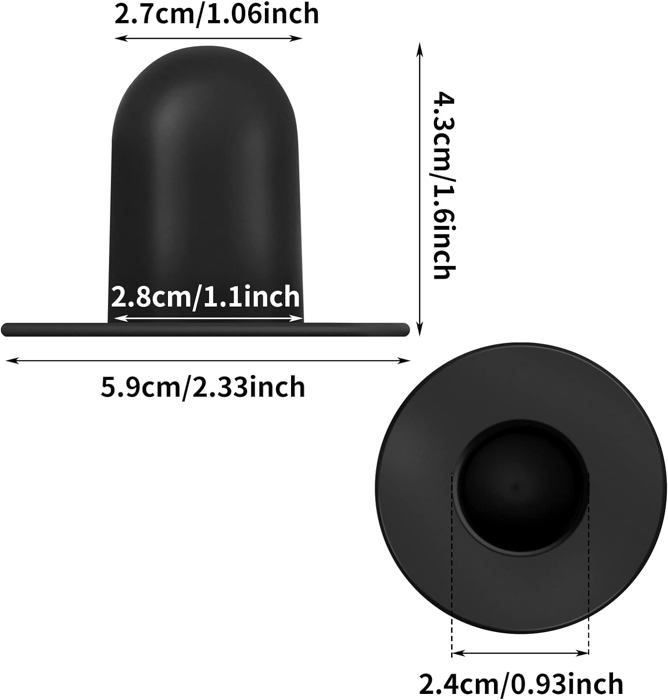 Lot De 4 Bouchons D'étanchéité Pour Piscine - Universels, Pour Obturer Les Trous De Filtre Ou De Vidange - 3