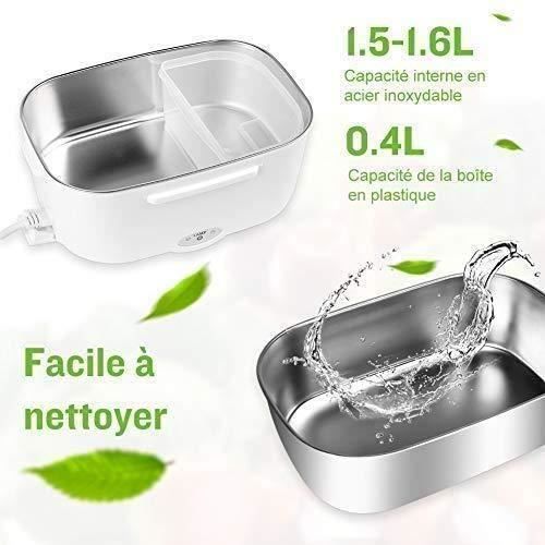CHONGHAN Boîte à Déjeuner électrique, Chauffe-aliments, Boîte à