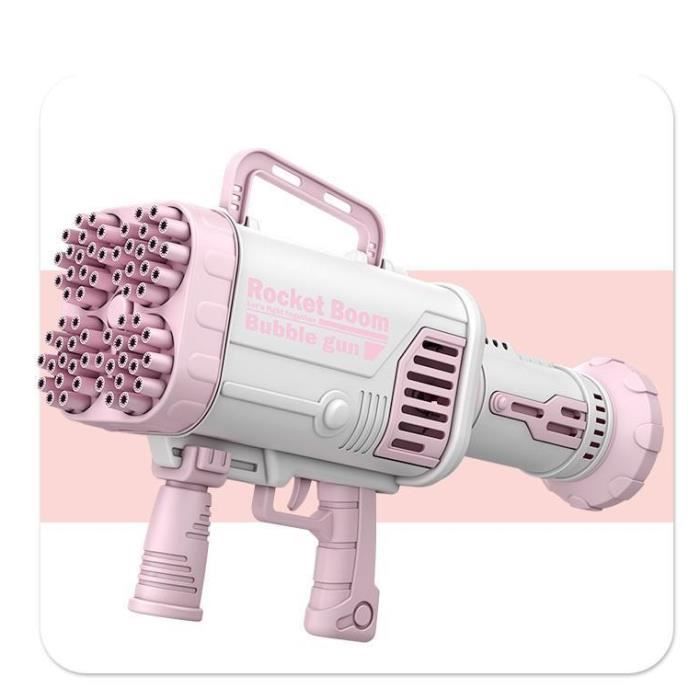 Pistolet à Bulles Araignée Pour Enfants – +10 000 Bulles/min + LED Magiques, Jouet Extérieur Été Dès 2 Ans, Cadeau Anniversaire Top !