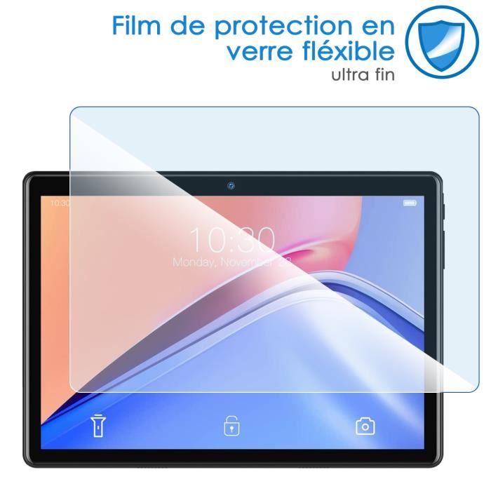 KARYLAX - Protection D'écran En Verre Fléxible, Dureté 9H, Anti-Rayures, Film Protecteur Pour Tablette Enfant VEIDOO T12 10,1 Pouces