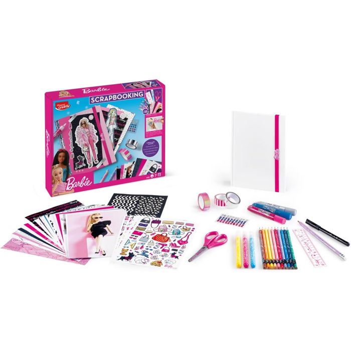coffret scrapbooking barbie maped creativ neuf : Achat occasion | Autres loisirs créatifs Barbie 6 ans - 8 ans Neuf, avec étiquette