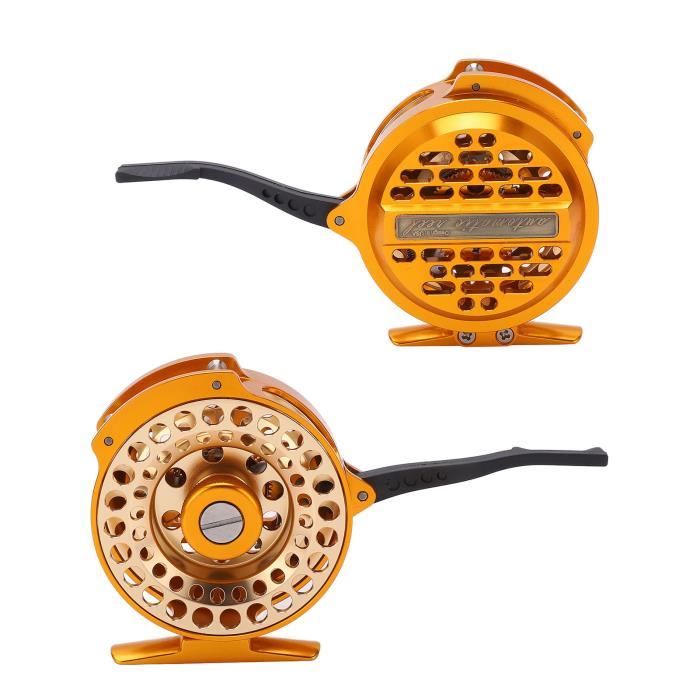 Moulinet Pêche à La Mouche Lixada – Alliage Alu CNC, 2+1 Roulements, Poids 3/4 à 7/8, Interchangeable Gauche/droite