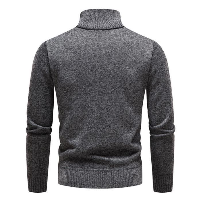 Pull Homme VRST Taille M – Gris Bruyère, Fermeture Intégrale, Poches – Occasion TBE