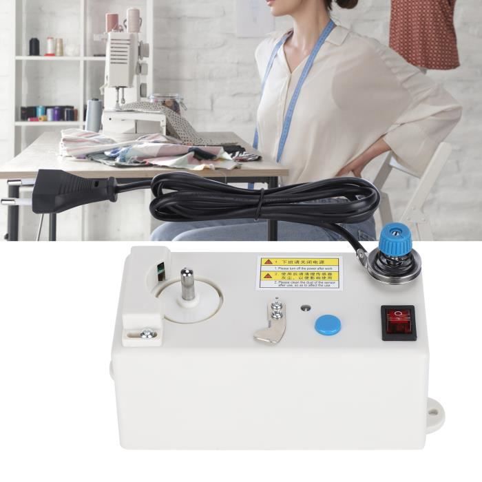 Enrouleur De Canette Automatique Widybord – Pour Machine à Coudre, Couleur Blanc Enrouleur De Canette Automatique Widybord – Pour Machine à Coudre, Couleur Blanc