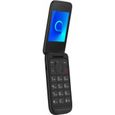 Téléphone à clapet Alcatel 2053D - Noir - Double sim, Appareil Photo 1.3 Mpx, Radio FM, Bluetooth-3