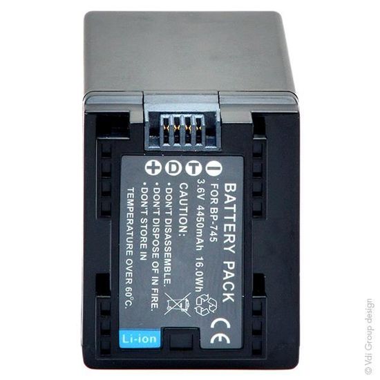 Batterie camescope BP-711//714//726//729