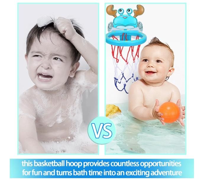 Acunny – Panier De Basket à Ventouse Pour Bain, Piscine, Plage, Jardin – Jouet Interactif Pour Bébé Dès 4 Ans (panda, Chat, Grenouille, Ours, Tigre)