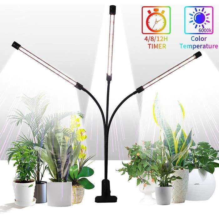 Lampe De Culture Pour Plantes - Horticole Lampe De Croissance Des Plante, Lampe  De Culture à Spectre Complet, LED Usine élèven[143] - Cdiscount Jardin