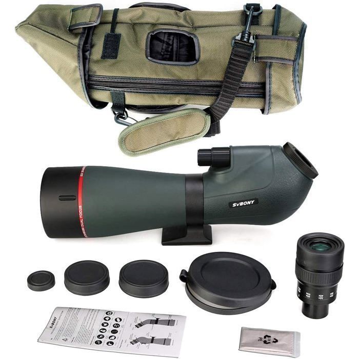 Svbony SV406P Ed LongueVue, 2060X80mm 1.25” Zoom LongueVue avec — free download