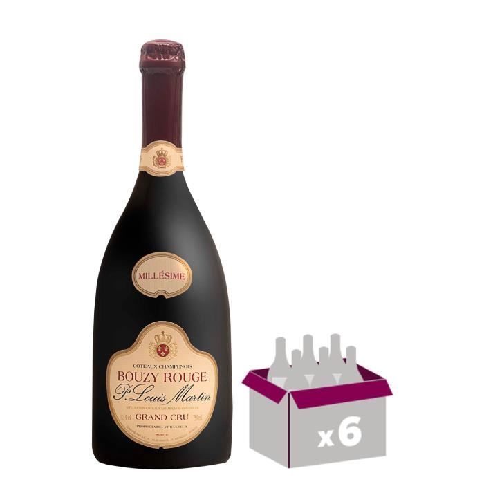 P. Louis Martin 2011 Bouzy Rouge Grand Cru - Vin des Coteaux Champenois x6