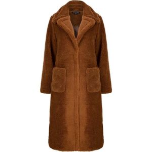manteau marron femme