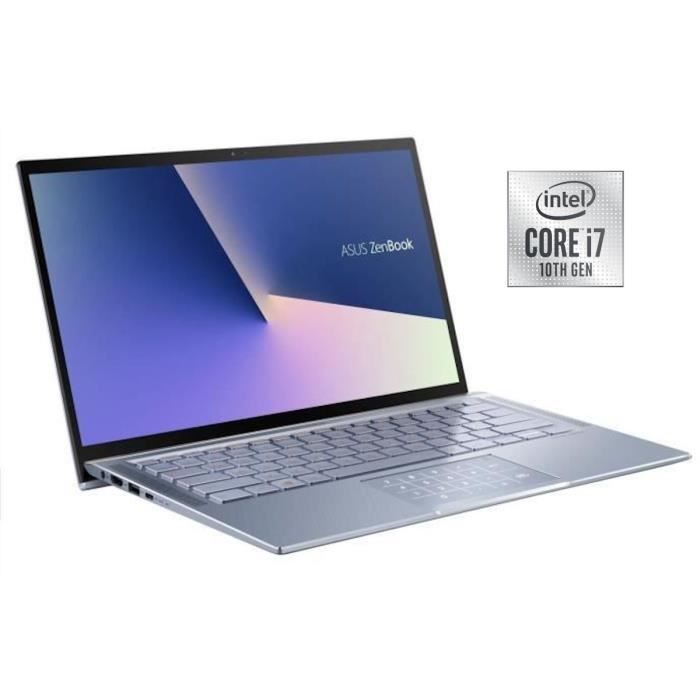 Top achat PC Portable ASUS PC portable Zenbook UX431FA-AM181T 14'' FHD - Core i7-10510U - NumPad - RAM 16Go - Stockage 512Go SSD - Windows 10 pas cher Top achat PC Portable ASUS PC portable Zenbook UX431FA-AM181T 14'' FHD - Core i7-10510U - NumPad - RAM 16Go - Stockage 512Go SSD - Windows 10 pas cher