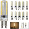 Ampoule LED G9 6.5W - Super Lumineux - Blanc Chaud - Facilité d'Installation-0