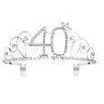 Diademes Bijoux Femme Ouinne Diademe Anniversaire Couronne Joyeux Anniversaire 80 Ans Strass Cristal Argent Allopizzaterrebonne Com