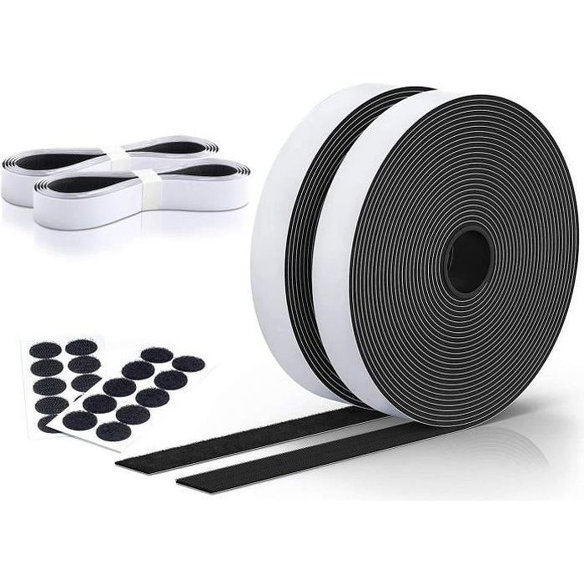 Ruban Adhésif - Bande Auto-adhésive - Attache En Tissu Nylon Pour