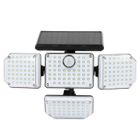 LEMONDA Lampe Solaire De Jardin Applique Murale Solaire Sans Fil 181-Led Lampe De Capteur De Mouvement Pour Jardin
