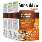 Nutreov Physcience Sunsublim Bronzage Age Expert Lot de 3 x 28 capsules
