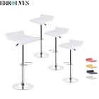 Tabouret de bar ERROLVES® - Ensemble de 4 - Blanc - Hauteur ajustable 55-75 cm
