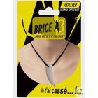 Collier - PTIT CLOWN - Brice de Nice 3 - Dent de Requin - Intérieur - Adulte - Noir