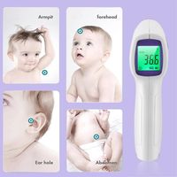 sans contact thermomètre infrarouge frontal numérique lectures instantanées précises pour adultes enfants bébé