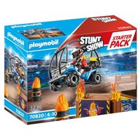 PLAYMOBIL - 70820 - Starter Pack - Stuntshow avec rampe