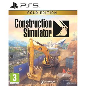 JEU PS5 NOUVEAUTÉ Construction Simulator - Jeu PS5 - Gold Edition