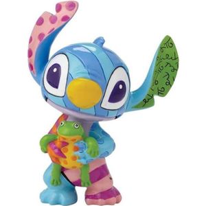 FIGURINE - PERSONNAGE Figurine Stitch - Romero Britto - Collection Disney Pop - Taille Mini - Couleurs Vibrantes