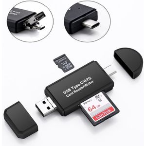 Porte-cartes SIM et lecteur USB OTG pour carte MicroSD