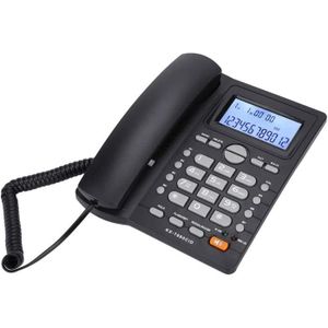 Téléphone fixe Telephone fixe filaire Heayzoki avec haut-parleur 