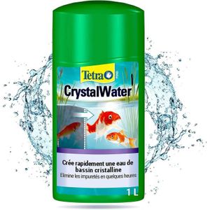 BASSIN D'EXTÉRIEUR Pond Crystalwater – Clarificateur D’eau Bassin Favorise Une Eau Cristalline Agglomère Facilite L’élimination Par