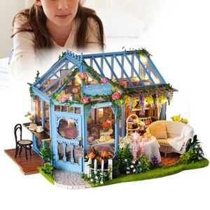 UNIVERS MINIATURE KEENSO Jouet de maison en bois Maison de poupée br