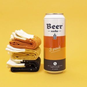 BIERE Paire de Chaussettes Bière (x3) - Luckies 17 cm